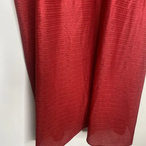 Petra Fashions Vintage Red Nightgown Dress Black Bow Size 1X