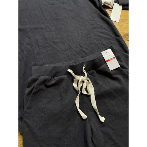 Flora Nikrooz Alexandra Long Sleeve PJ Set Dark Heather Gray Womens Size XS