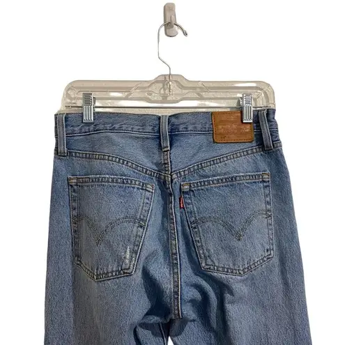 Levi's  501 S Button Fly High Waist Skinny Distressed Jeans Sz 26