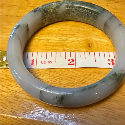 Multicolor Jade Bangle Bracelet Green