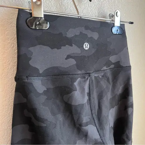 Lululemon  Wunder Under Train Short 6” Incognito Camo