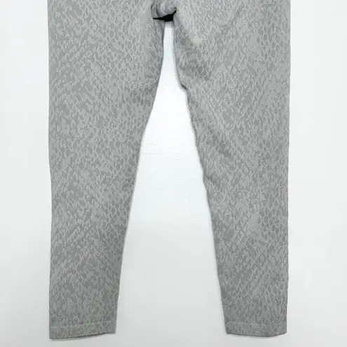 Aerie New  Offline Seamless Snake Leggings 7/8 Length High Waisted Grey