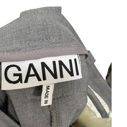 Ganni Drawstring Trousers Pants Size 36 US 28