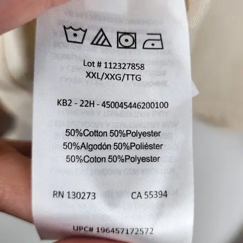 Wrangler  Yellowstone Crop Top Long Sleeve Size XXL