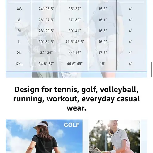 G Gradual skort high waisted set of 2 Blue Size M