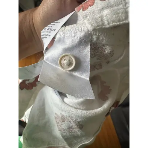 Dockers Women’s Classic Cotton-Linen Camp Collar Short Sleeve Shirt | Size XL