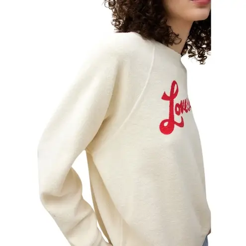 Daydreamer Lovesick Reverse Raglan Sweatshirt Size M New w/o Tag MSRP $108