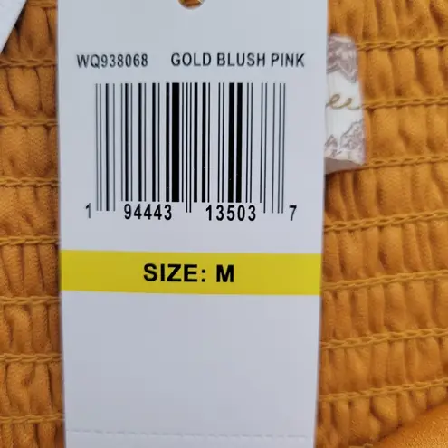 NWT Band of the Free Floral Mini Dress Women's M Wedding Guest Party Size M Orange Size M