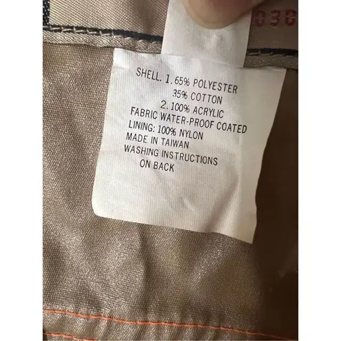 Cold Storage Foul Weather Gear Jacket L Duck Hunting Fishing Safety Outdoor Men Brown Size L