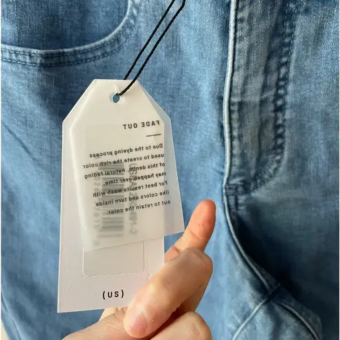 Universal Standard Jackie High Rise Cropped Jeans California Blue New Tags 2