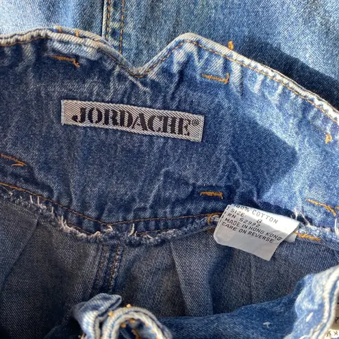 Jordache Vintage  Acid Wash Midi Skirt, Size 8