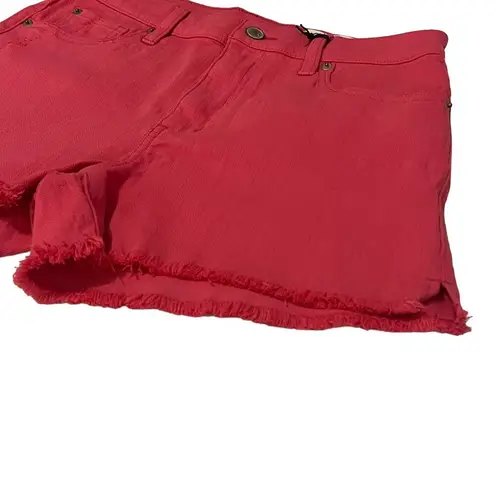 Stitch Fix Cosmic Blue Love SIZE 27 Winston High Rise Fray Hem Distressed Shorts