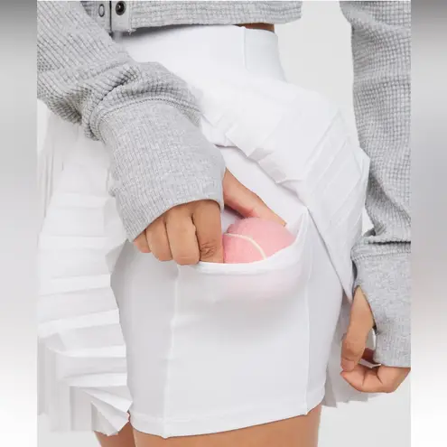 Offline By Aerie All Aces White Pleated Tennis Skort XL