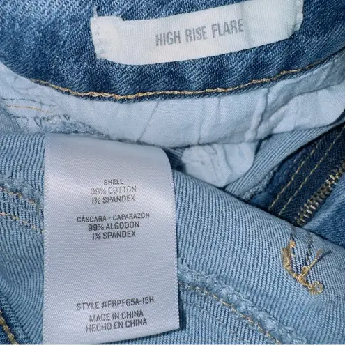 Harper Heritage Francesca's Women's Size 30 Two-Tone High Rise Flare Jeans