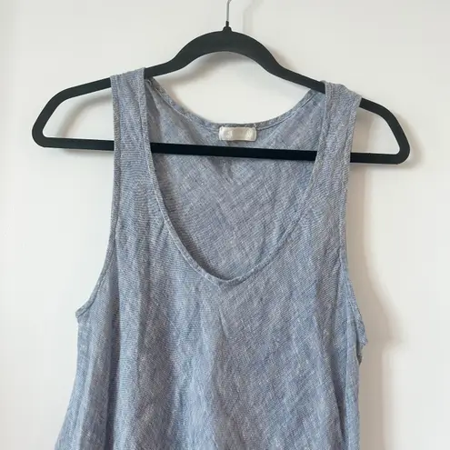 CP Shades Bree Dress in Chambray 100% Linen Size M LIKE NEW