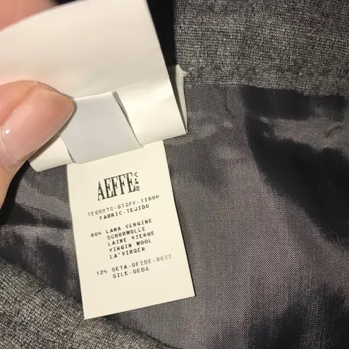 Philosophy di Alberta Ferretti Skirt Grey (Gray) Pencil Skirt Sz 6 EUC Designer Gray