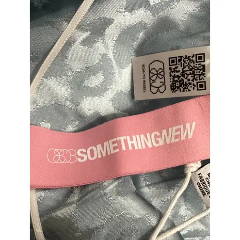 VERO MODA Vero Mada Something New Women's Mia Satin Long Sleeve Wrap Top S NWT