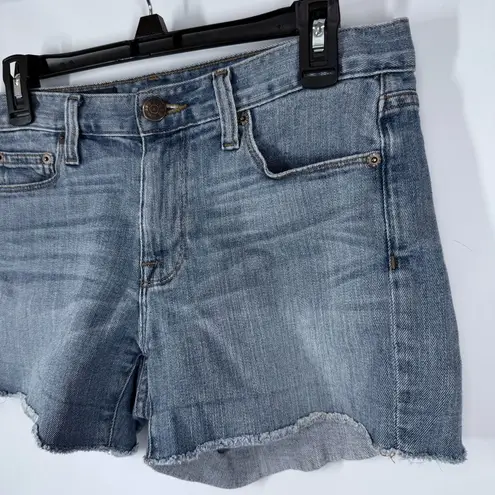 J. Crew Indigo Denim Cut Off Short Size 26 Blue