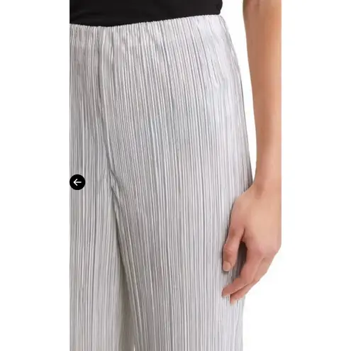Rails NWT Rowan Plissé Pants in Frost Silver Sz Small $198