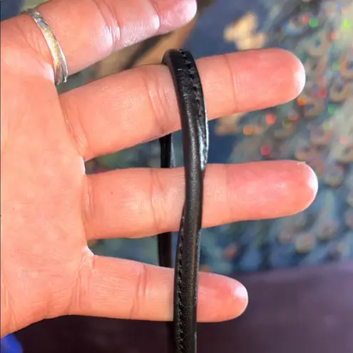 Coach  Black Mini Canvas Monogram Wallet with Removable Shoulder Strap - Image 4