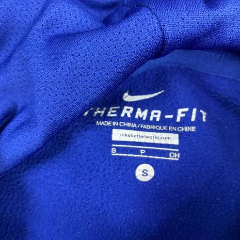 Nike  Therma-Fit Hoodie Blue Just Do It Women’s Size S