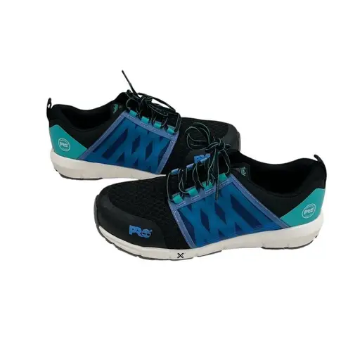Timberland Pro Radius Composite Safety Toe Black/Aqua Women's Size 11 M