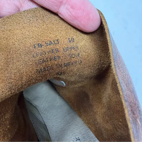 FREEBIRD by Steven Salt Distressed Cognac Western Boots Women’s Size 10 - Image 16