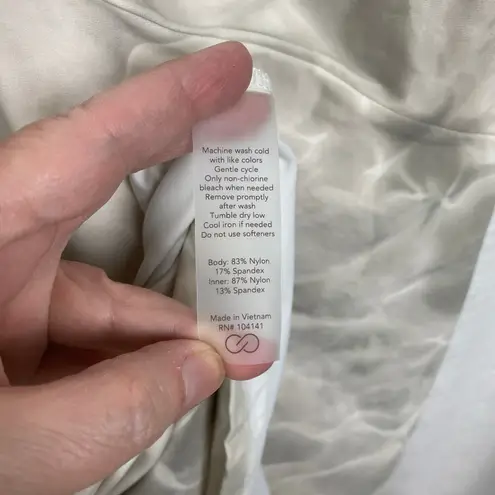 Calia Beige Aquatic Neutral Energize Tank Exercise Dress With Shorts Sz.XXL NWT Tan