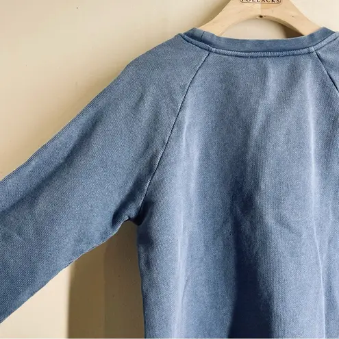 Whistles Bonjour Logo Sweatshirt Blue size Small