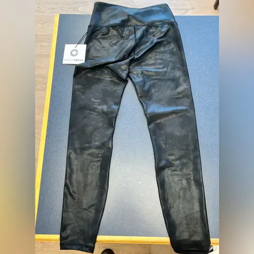 CYCLE HOUSE BLACK OMBRÉ MATTE FOIL leggings