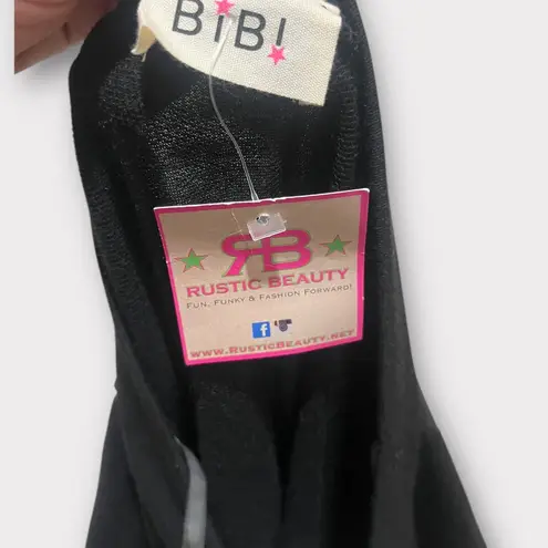 NWT. BiBi Black Lace