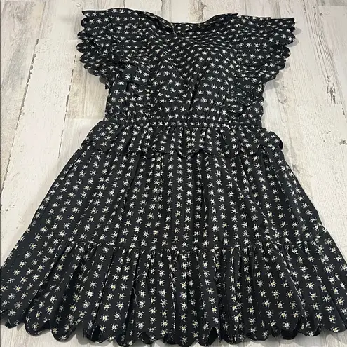 Sea New York Pascala Mini Dress Size 4 Black