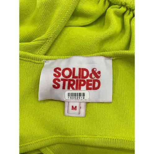 Solid & Striped The Bailey Dress Pear Womens Size Medium