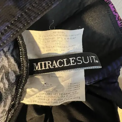 MiracleSuit  Tramonto Belle It's A Wrap One Piece Swimsuit 16 Beach Cruise Resort