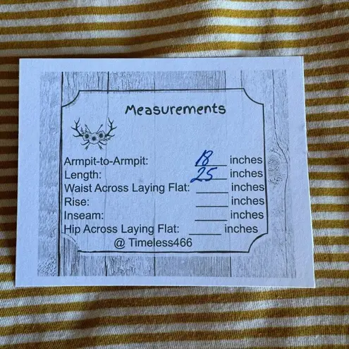 Pact Softspun Striped Crew Neck Organic Cotton Tank Mustard White SZ S #2133 Yellow