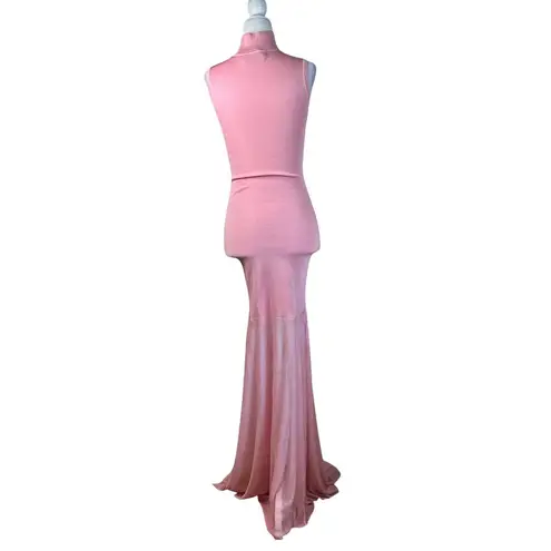 SER.O.YA Amine Knit Maxi Dress in Coral Blush XX