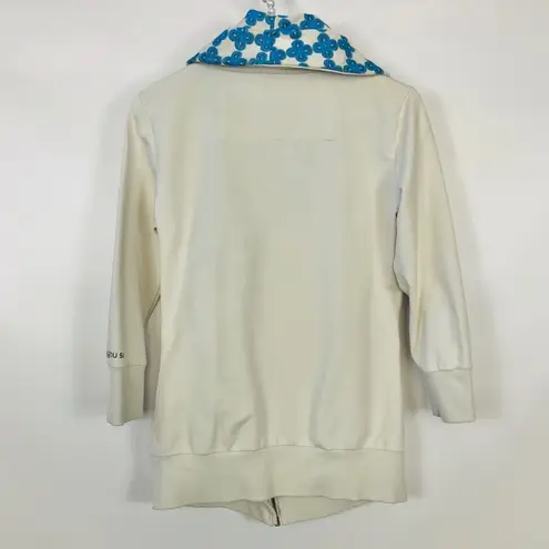 CIRQUE DU SOLEIL | Asymmetric Zip Jacket Jacket Blue Size XS
