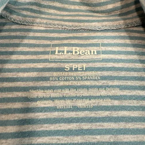 LL Bean Ultrasoft Sweats Stripes Full