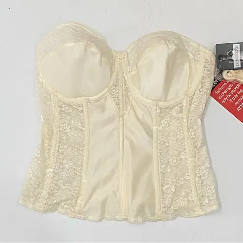 DOMINIQUE Style#8949 Colette Lace Ivory/Cream Corset Bridal Bra Size 36DD (E)