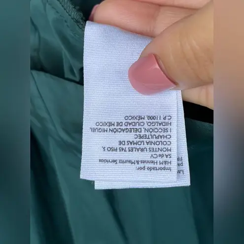 COS volume sleeve waisted dress size 4