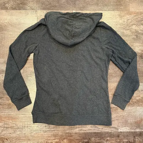 NWT Maurice’s Charcoal Gray Full Zip Lightweight Hooded Sweatshirt Size Small