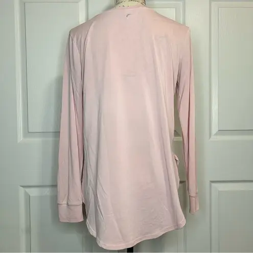 Zyia Active Perfect Slit Swoop Long Sleeve Top