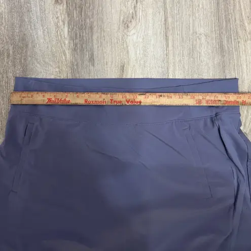 Athleta  Brooklyn 16 Inch Skirt Womens Size 20 Periwinkle Blue Skort Golf Tennis