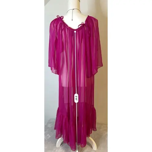 Women’s Suzy Black Pink 100% SILK MIDI Dress Large Pink