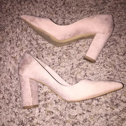 Tan Beatris Heels Made in Greece Size 36, 6.5/7