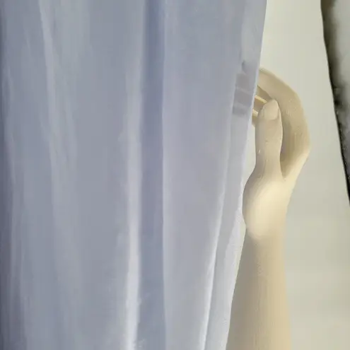 Michelangelo Gown Womens 6 Blue Beaded Whimsical Fairy Corset Halter Prom Dress