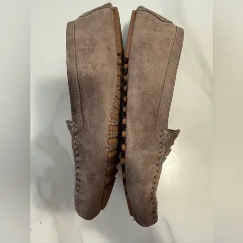 Tory Burch  Women's Brown Suede Loafers