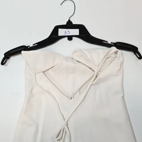 Camila Coelho Mayla Midi Dress in Ivory XS