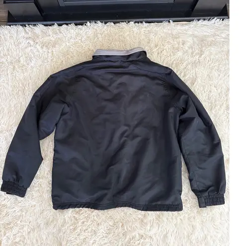 Cabela's Womens Black Outdoor Full Zip Fleece Lined Jacket XL