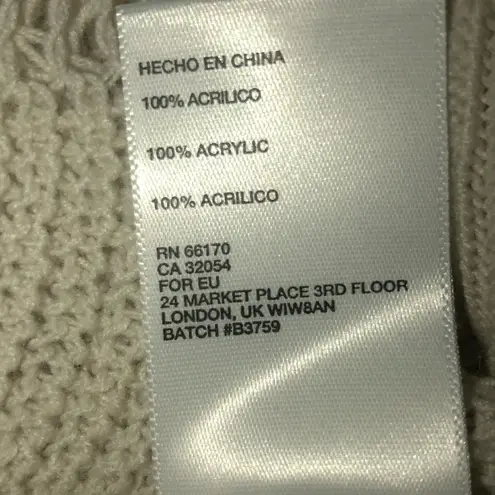 Staring At Stars sheer wave stitch sweater